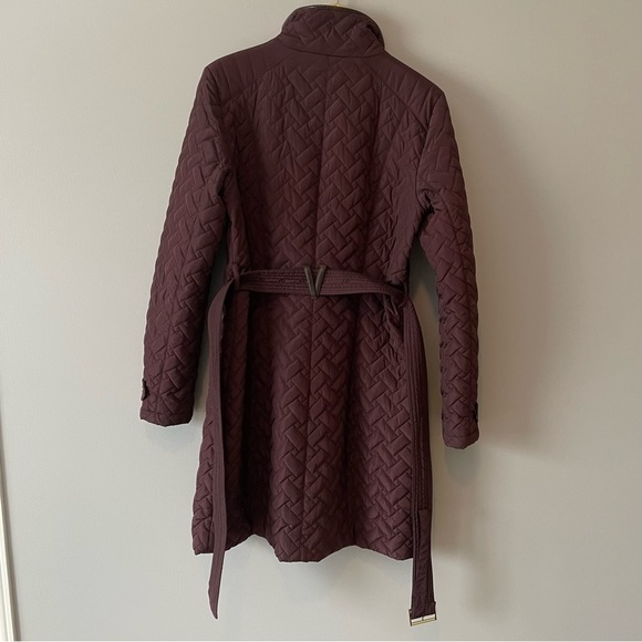 COLE Haan Quilted Long Coat - Picture 8 of 16